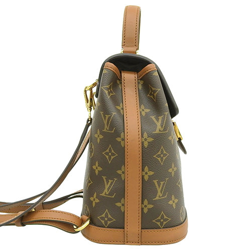 Monogram Dauphine Backpack, Monogram Canvas, Monogram Reverse, Brown, M45142, Backpack, Shoulder Bag