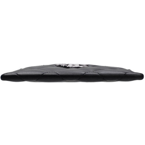 Matelasse Coco Mark Card Holder, Business Card Case, Pass Case, Star Pass Case, Lambskin