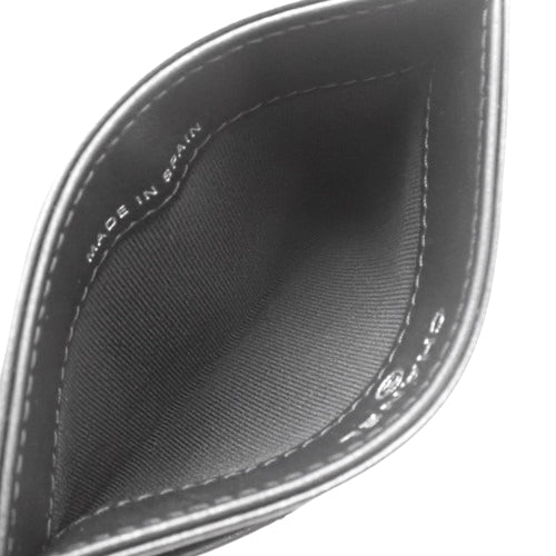 Matelasse Coco Mark Card Holder, Business Card Case, Pass Case, Star Pass Case, Lambskin