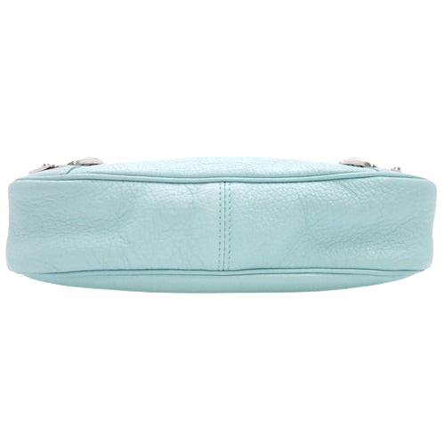 Giant Hip Bag, Calfskin, Sky Blue, 390164 AQ40N, 2-Way (shoulder or crossbody bag)