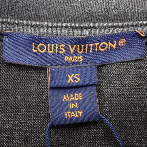 Graphic LV Signature T-shirt, Oversized, Short Sleeve, Crew Neck, XS, Cotton, 1AFFE7 (Current as of May 2024)