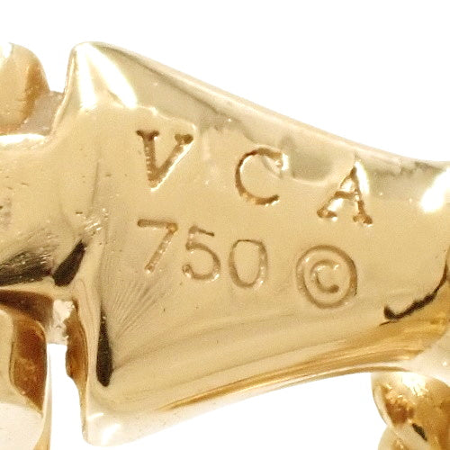 ヴィンテージ アルハンブラ イヤリング ダイヤモンド VCARA44700(2024年5月現在現行品) K18 イエローゴールド YG アクセサリー ジュエリー ダイヤモンド
