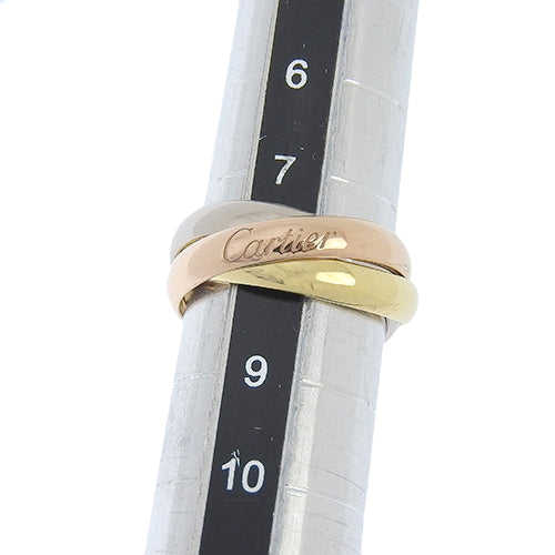 Trinity Ring Small Model, White Gold (K18WG), Pink Gold (K18PG), Yellow Gold (K18YG), Accessory, Jewelry, 3-band, Triple Band