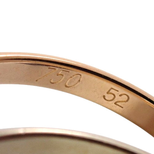 les must de Cartier トリニティリング ホワイトゴールド K18WG イエローゴールド K18YG K18 ピンクゴールド PG アクセサリー ジュエリー 3連 三連