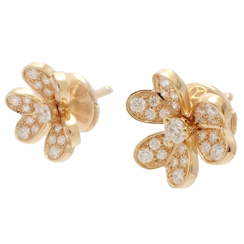 フリヴォル ピアス ミニモデル ダイヤモンド ピンクゴールド K18PG アクセサリー ジュエリー 花 フラワー