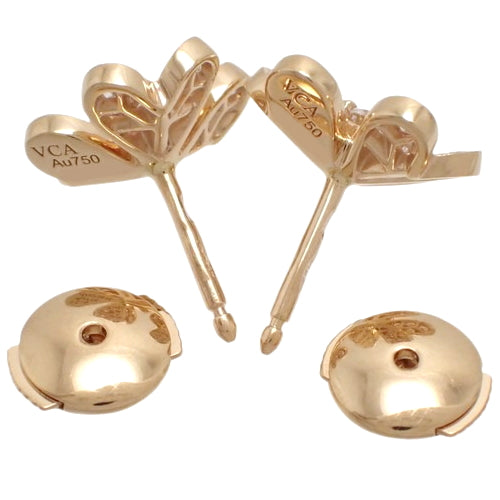フリヴォル ピアス ミニモデル ダイヤモンド ピンクゴールド K18PG アクセサリー ジュエリー 花 フラワー