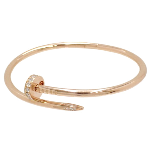 Juste un Clou Bracelet, Diamond, Pink Gold (K18PG), Accessory, Jewelry, Nail Motif, Diamond