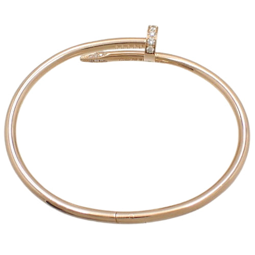 Juste un Clou Bracelet, Diamond, Pink Gold (K18PG), Accessory, Jewelry, Nail Motif, Diamond