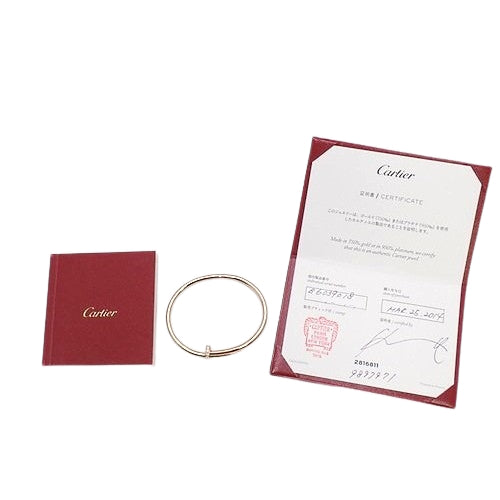 Juste un Clou Bracelet, Diamond, Pink Gold (K18PG), Accessory, Jewelry, Nail Motif, Diamond