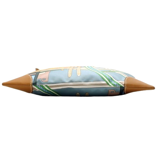 サック シルキーシティPM 33 シルク ヴォーバレニア パラジウム金具 ブルーグラシエ/フォーヴ シルバー金具 X刻印