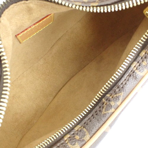 Monogram Loop, Monogram Canvas, Brown, M81098 (currently available as of January 2025), shoulder bag, crossbody bag, half-moon shaped handbag.