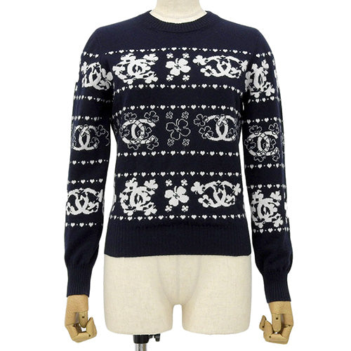 Cocomark 三叶草印花针织 34 P63 服饰时尚毛衣