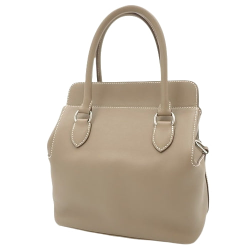 ツールボックス 20 スイフト パラジウム金具 エトープ/エトゥープ シルバー金具 X刻印