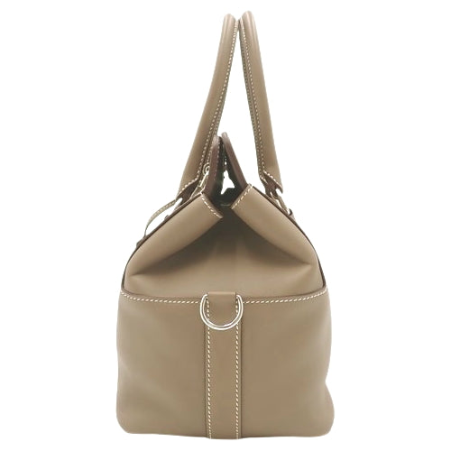 ツールボックス 20 スイフト パラジウム金具 エトープ/エトゥープ シルバー金具 X刻印