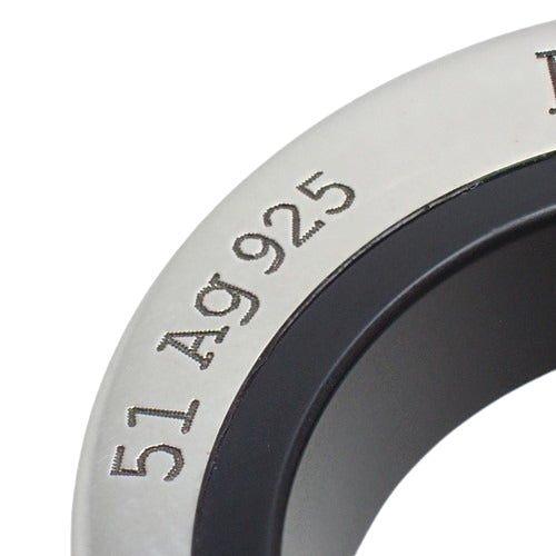 Eccentric Ring Silver 925 Sv