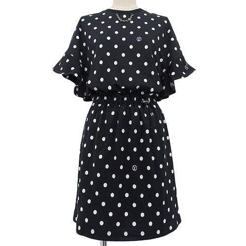 フラウンス ポルカドット ジャージーワンピース S 22SS RW221B
