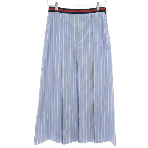 ストライプロングスカート 40