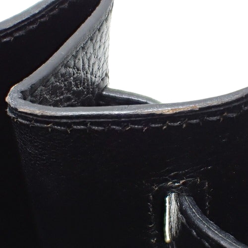 Birkin 40, Alden leather, black, gold hardware, ○Y stamp.