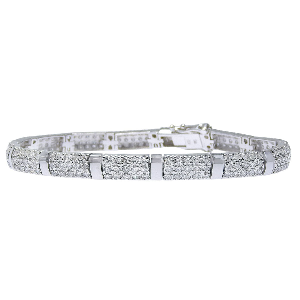 Diamond Bracelet, 3.0 carats, White Gold (18K)