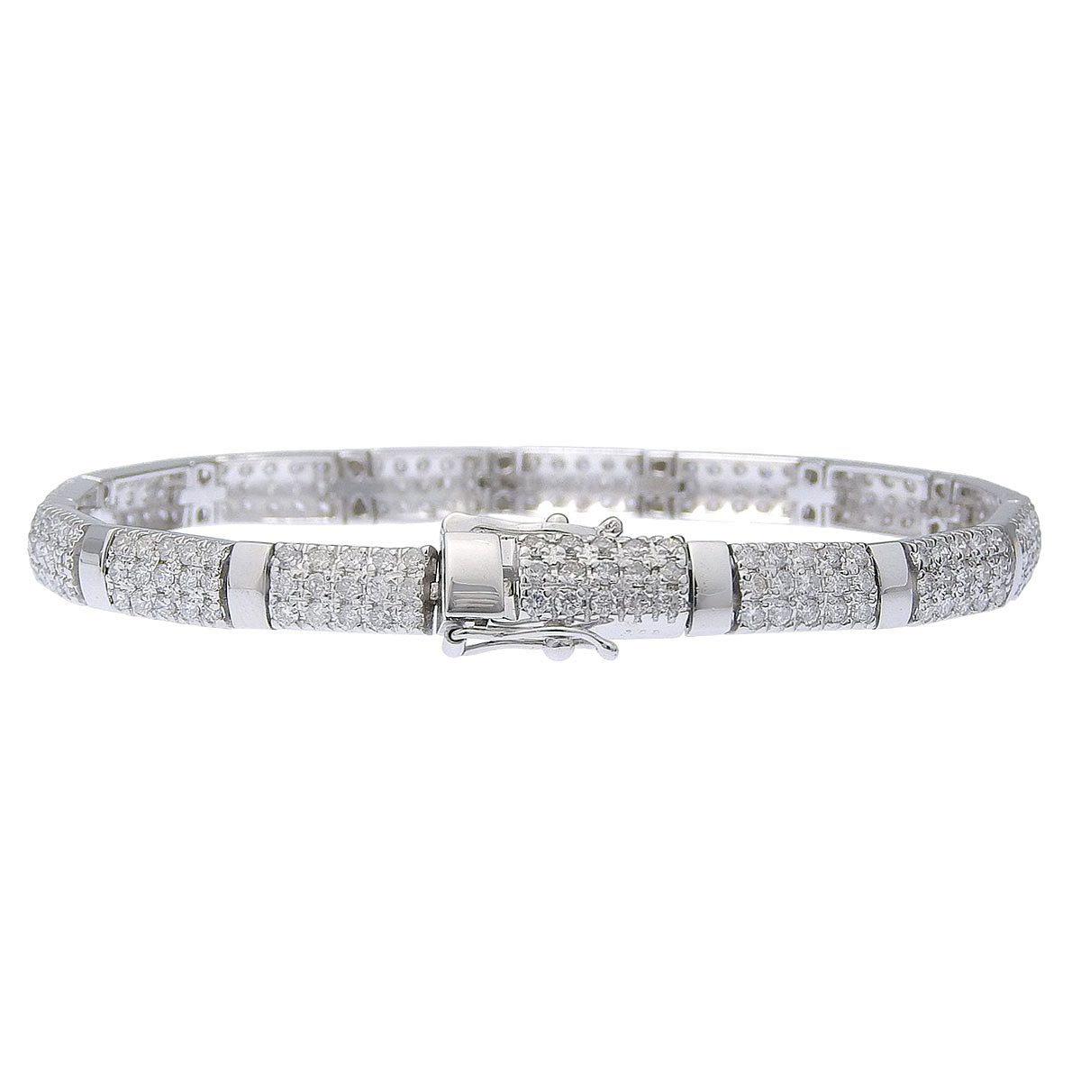 Diamond Bracelet, 3.0 carats, White Gold (18K)
