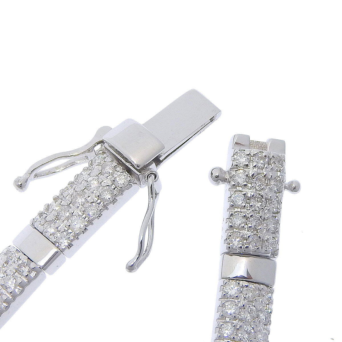 Diamond Bracelet, 3.0 carats, White Gold (18K)