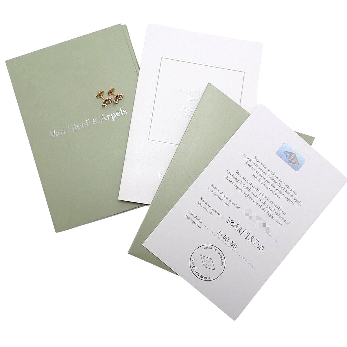 Frivole耳环,迷你款,钻石,18K玫瑰金