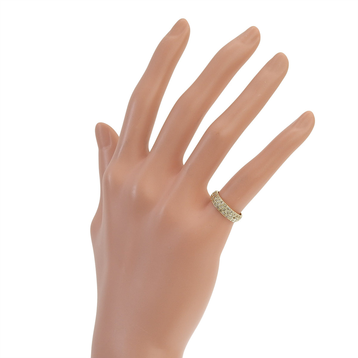 Diamond ring D0.30 Yellow gold K18YG 1.8g