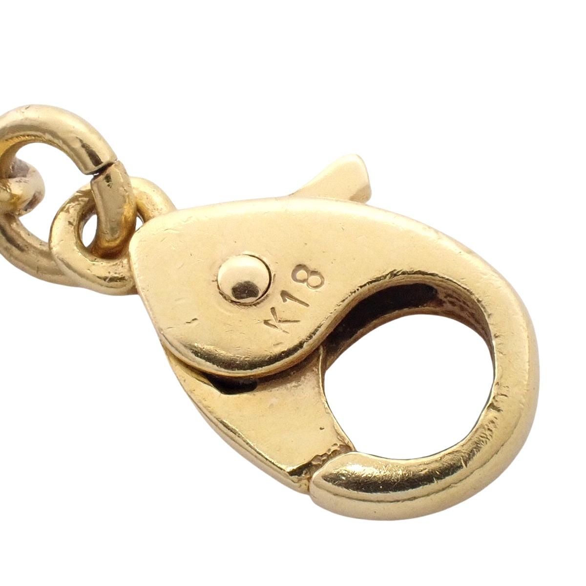 Rope chain necklace in 18K yellow gold, 23.5g
