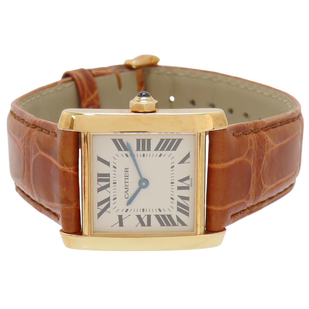 Tank Française MM W5000356 YG 米白色石英男士