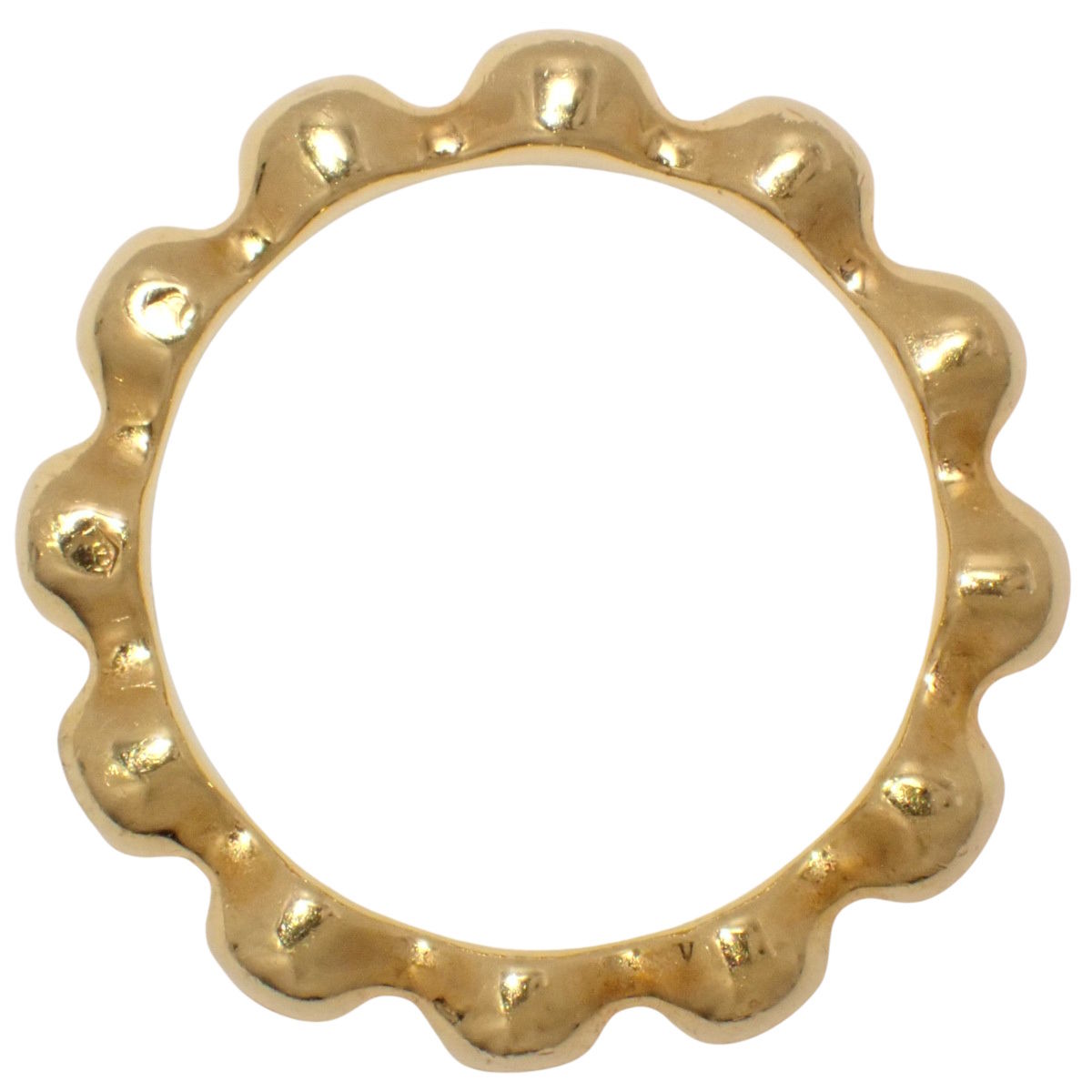 Bowl ring in yellow gold (18KYG)