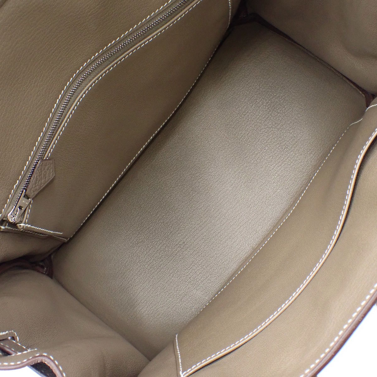 Birkin 30 Togo, palladium hardware, Etoupe, silver hardware, C stamp