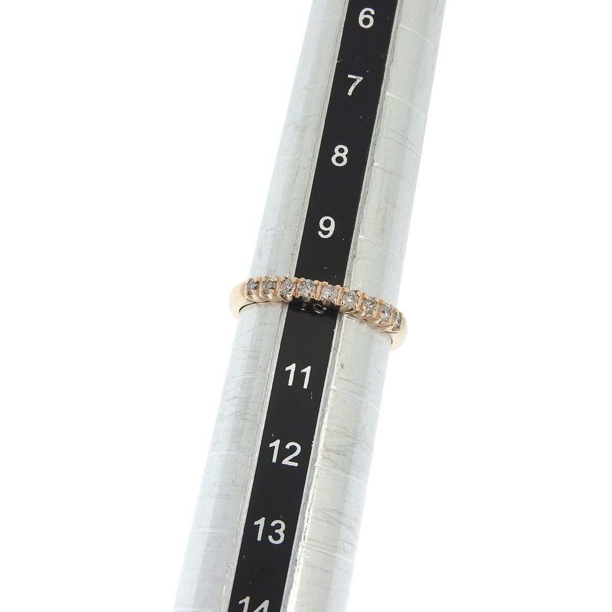 Diamond Ring D0.20 Pink Gold K14PG Size 10 (US) 1.2g