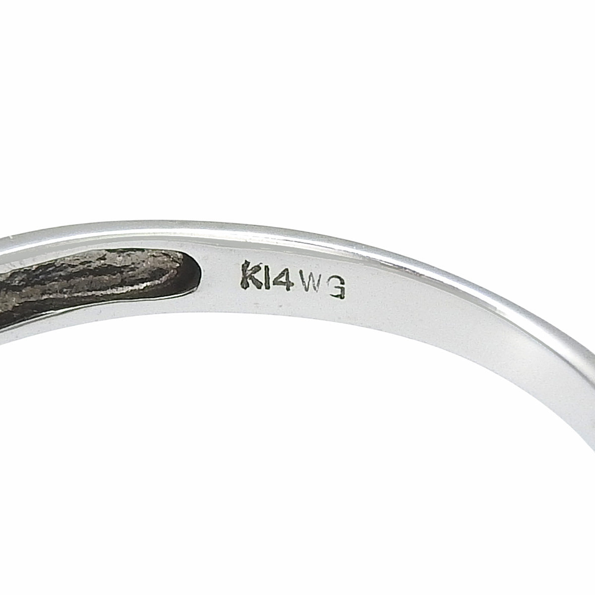 ダイヤモンドリング D0.20 ホワイトゴールド K14WG 10(50)号 1.0g