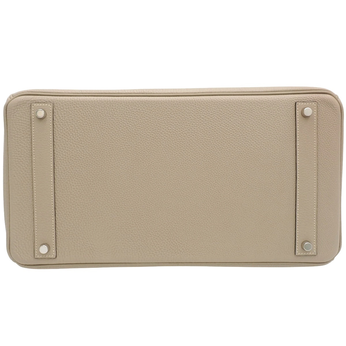 Birkin 40 Togo,钯金配件,Tourtile 灰色,印有“M”字样