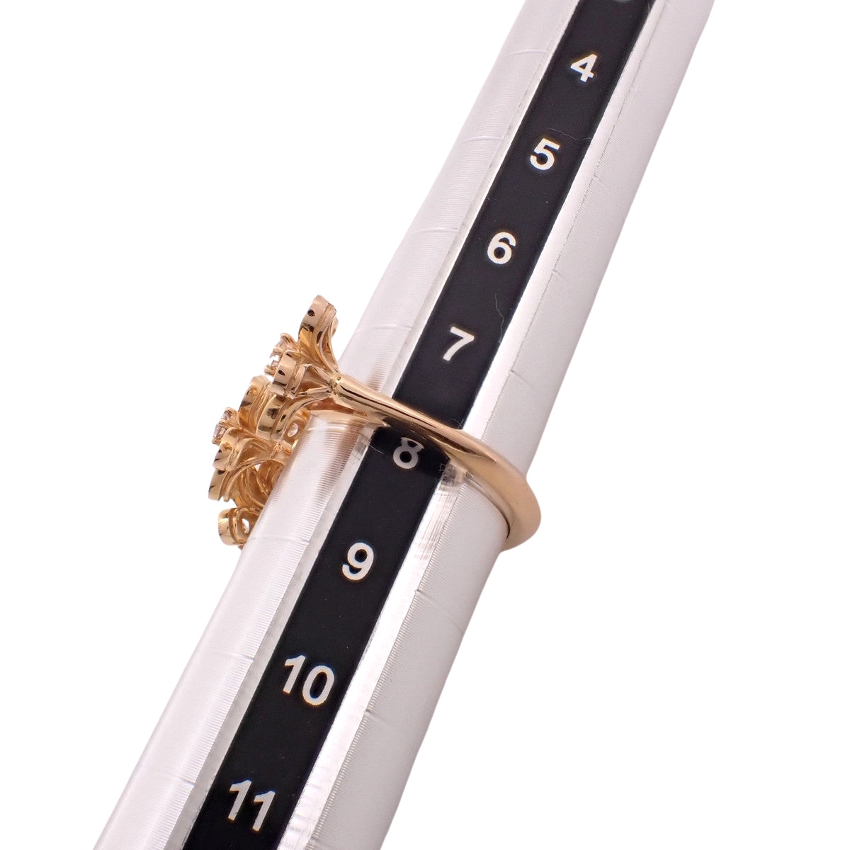 ソクラテス アントレ レ ドア リング ダイヤモンド ピンクゴールド K18PG 5.8g