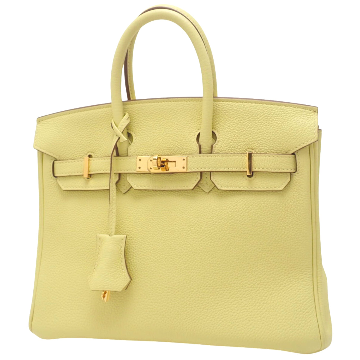 Birkin 25 Togo Jaune Poussin 金色五金 Z 字印记