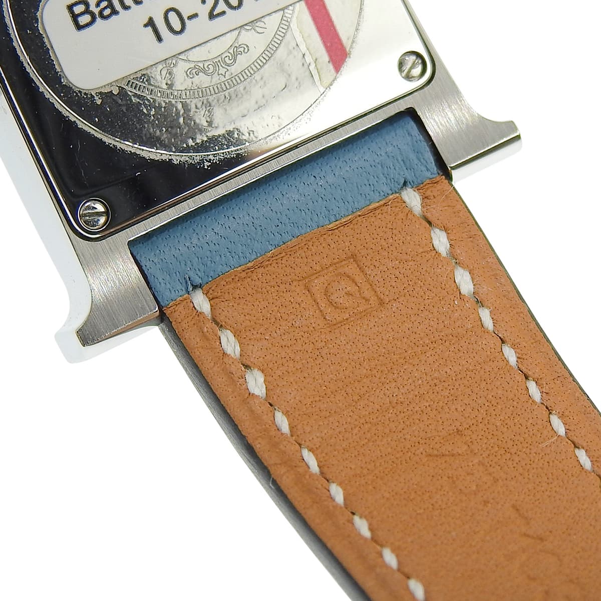H Watch HH1.210 SS/Leather Silver Quartz Ladies