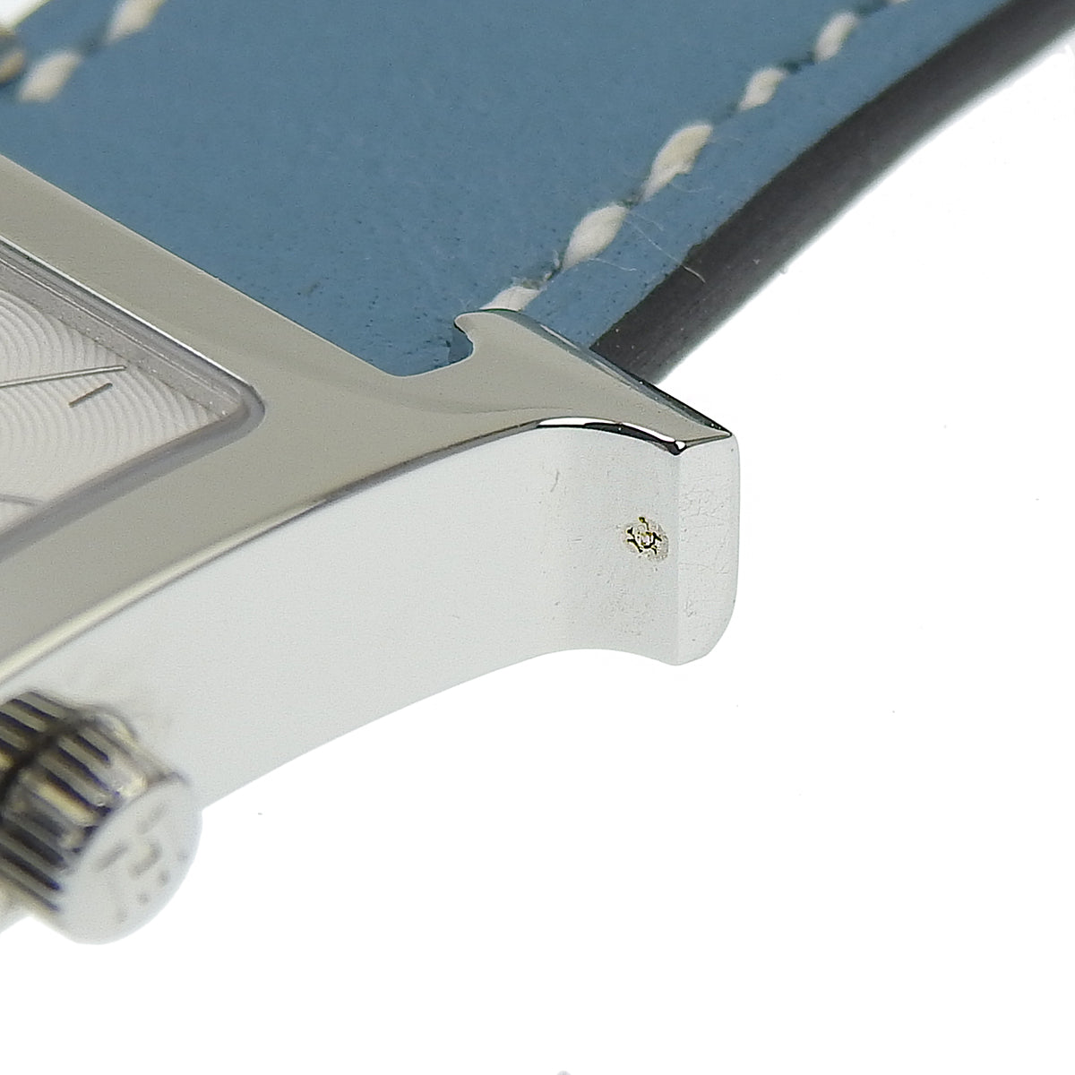 H Watch HH1.210 SS/Leather Silver Quartz Ladies
