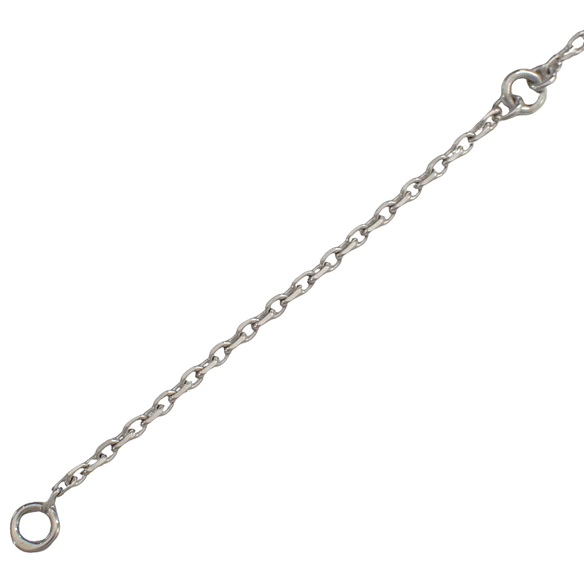 ヴィンテージアルハンブラ ネックレス ターコイズ ホワイトゴールド K18WG 5.1g