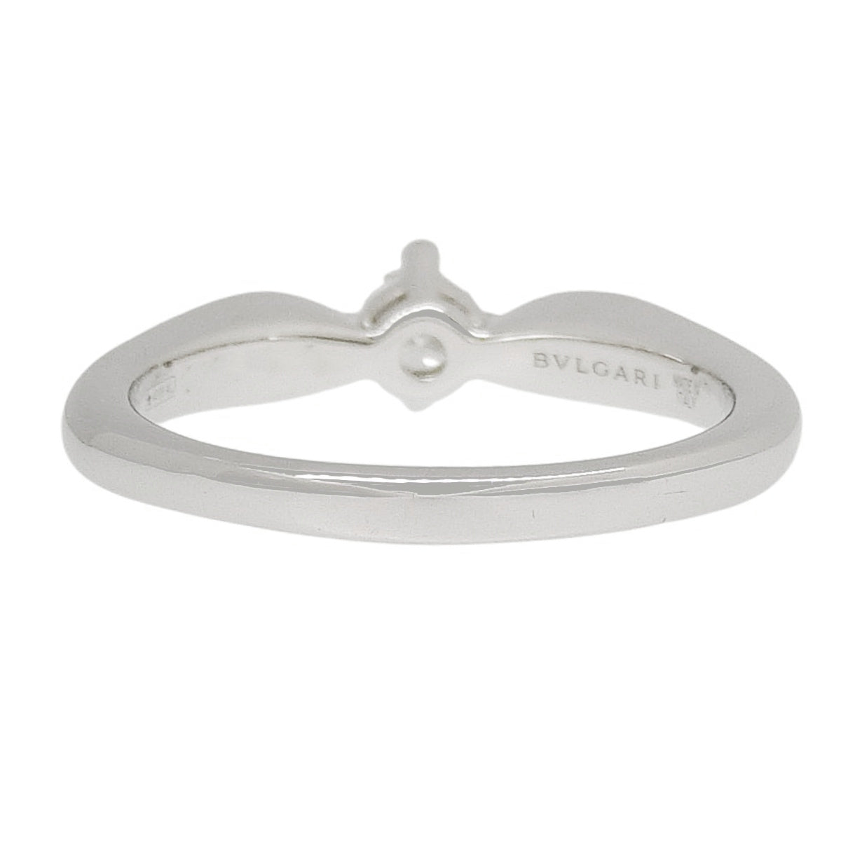 Dedicata a Venezia ring with diamonds in platinum Pt950, 5.3g
