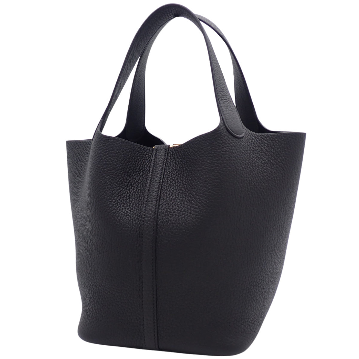 【新品】ピコタンロックMM K刻印 トリヨンクレマンス ブラック ゴールド金具