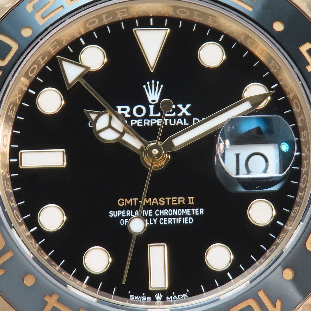 GMTマスター 2 126718GRNR YG ランダム番 ブラック 自動巻き メンズ