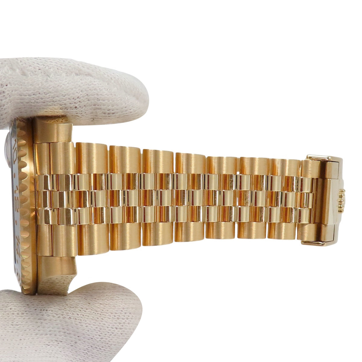 GMTマスター 2 126718GRNR YG ランダム番 ブラック 自動巻き メンズ