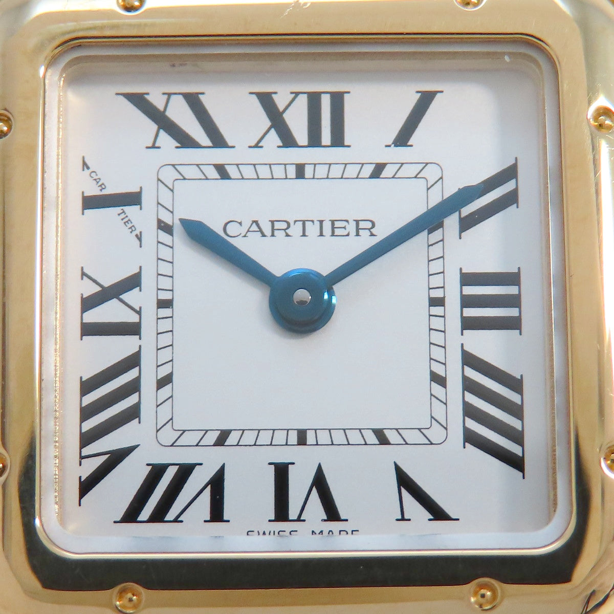 Panthère SM WGPN0047 YG Silver Quartz Women's