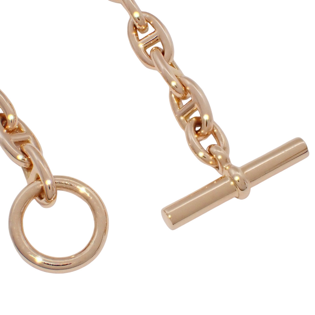 Chaine d'Ancre TPM Necklace Pink Gold K18PG 47.5g 62 links