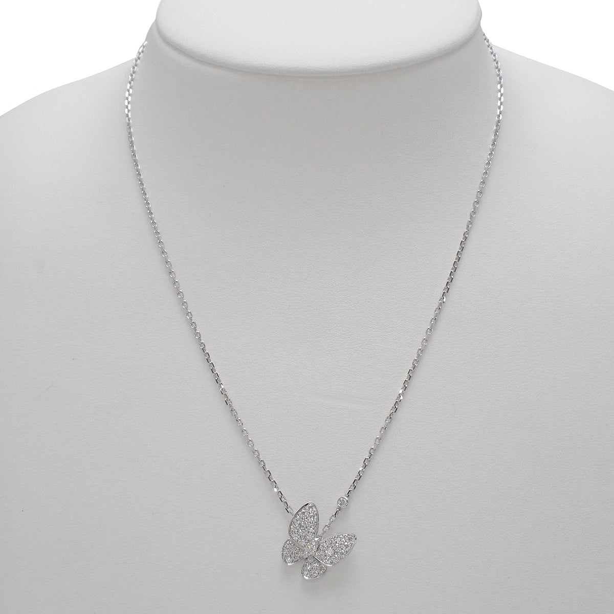 De Papillon Pendant Diamond White Gold K18WG 6.1g
