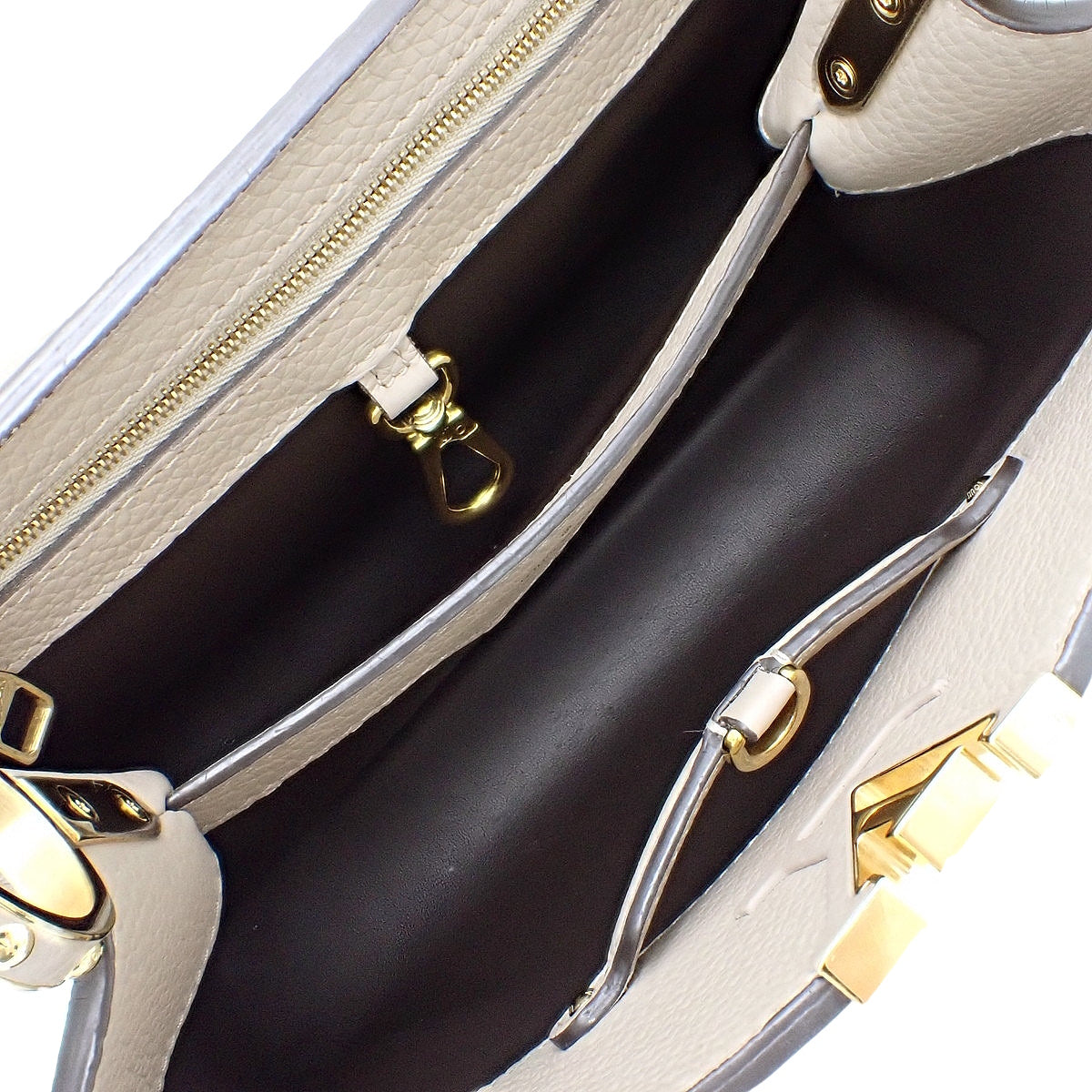 Capucines BB Taurillon Leather Galet M94634