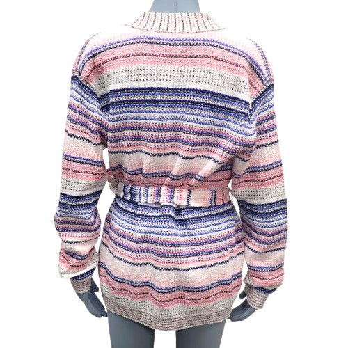 Coco Button Tweed Cardigan Size 36 P77