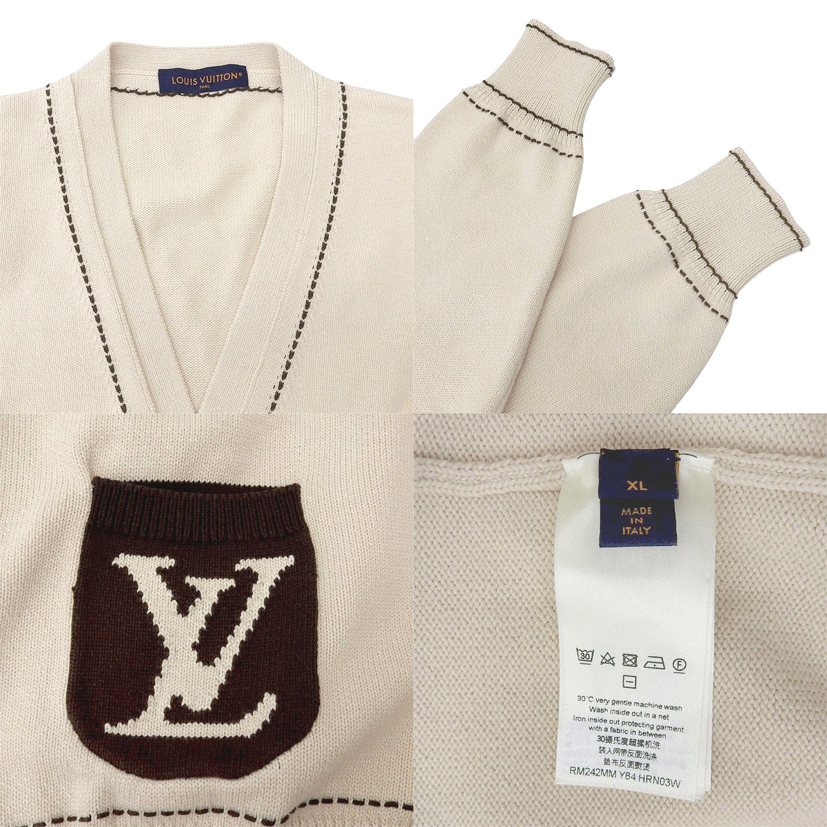 Point Logo Cardigan 2024 XL RM242MM