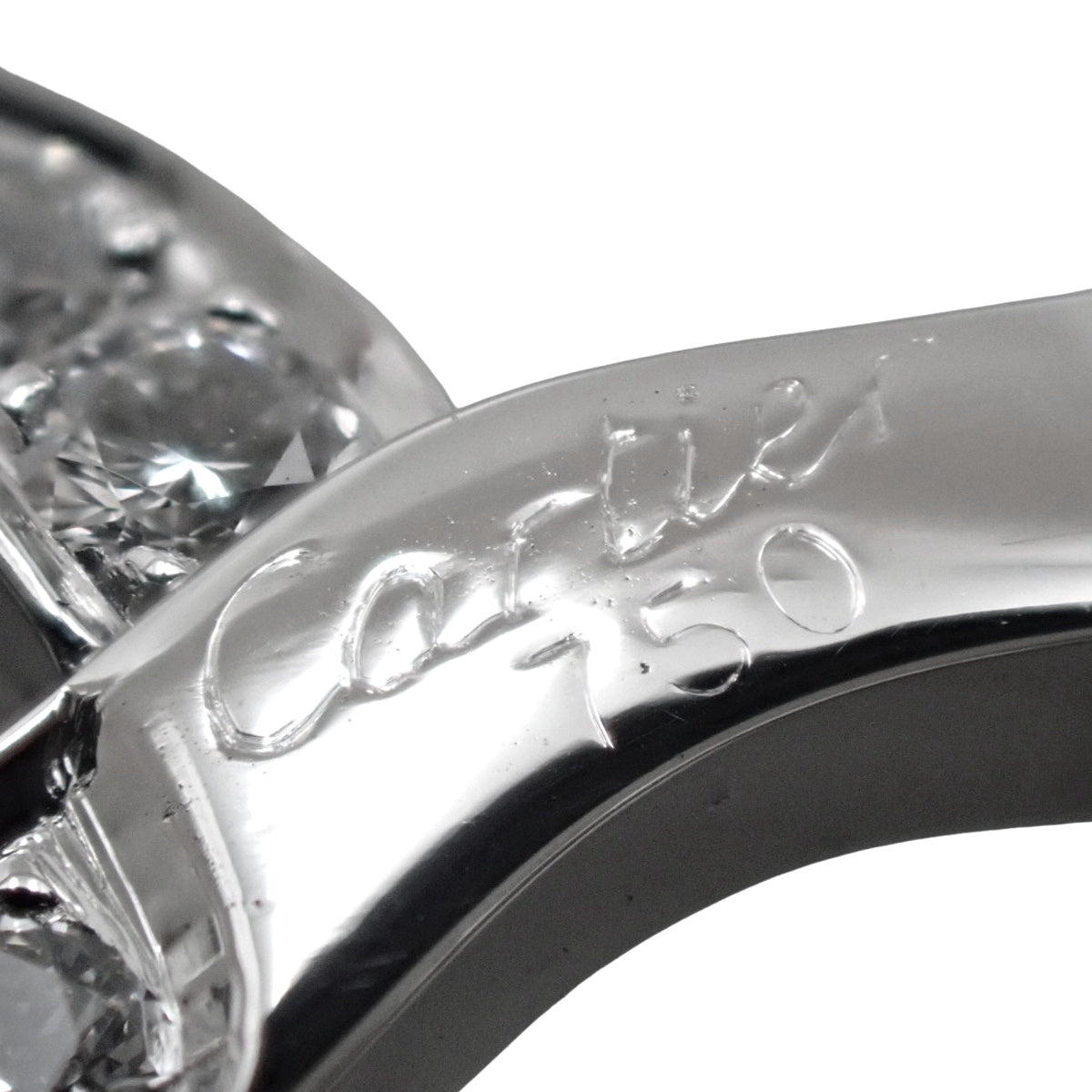 钻石/珍珠 K18 白金 WG 项链